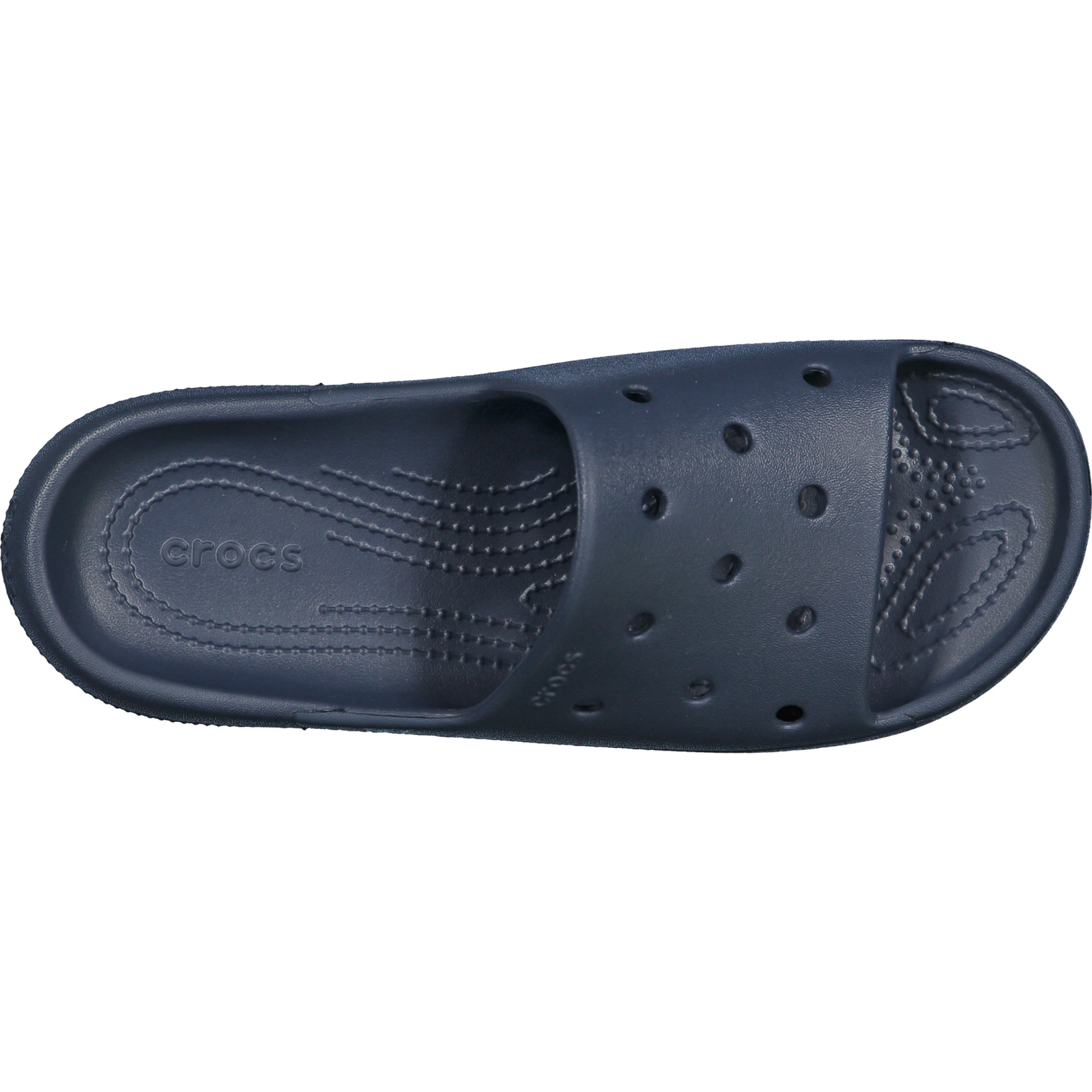 Crocs Classic Slide V2 Unisex dunkelblau, 42/43