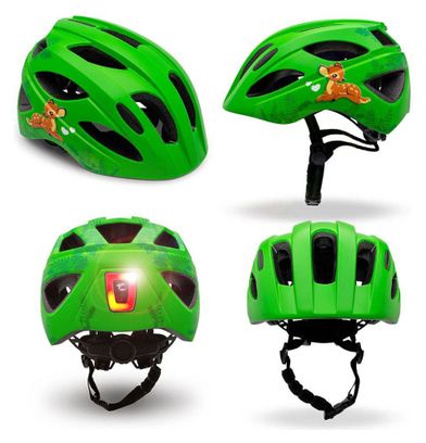 Casque de Vélo pour enfants de 6 à 12 ans | Vert Mignon| Certifié EN1078