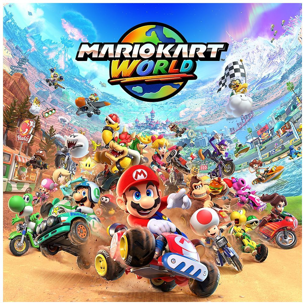 Switch 2 Gaming Konsole Bundle mit Mario Kart World Bundle (10015920) - Schwarz
