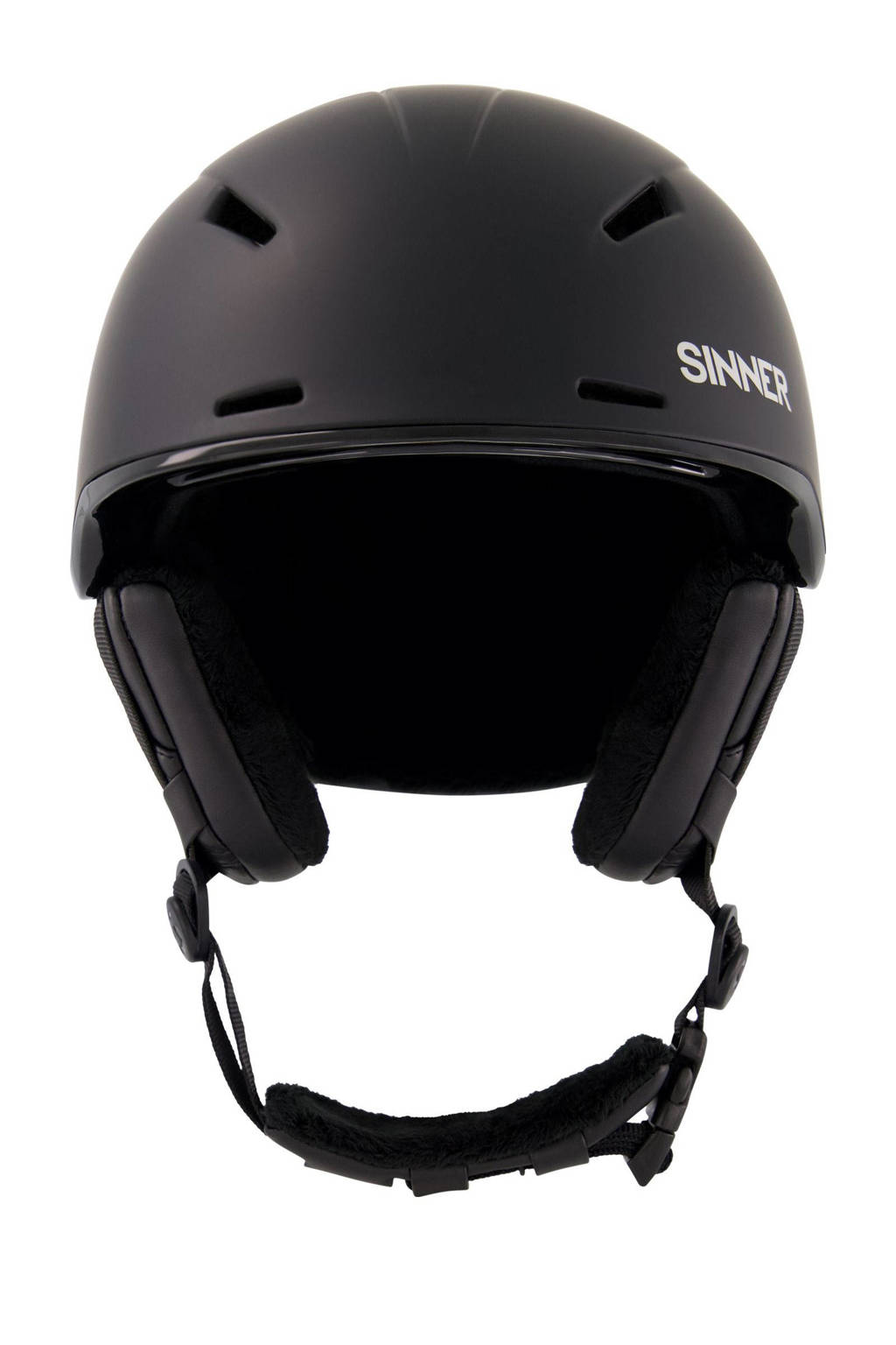 skihelm Snowmass mat zwart