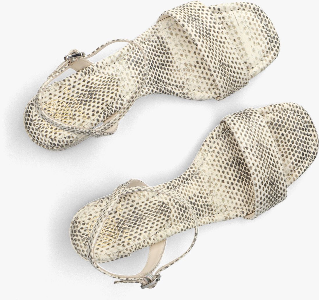 beige unisa sandalen met hak kiala