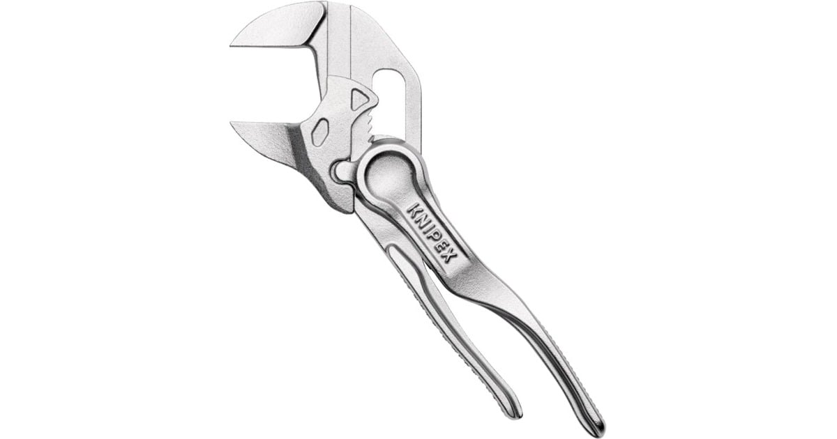 KNIPEXSleuteltang XS  (Chroom, Fijnverstelling met 10 instelstanden)