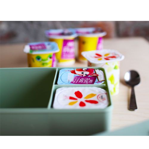 Blafre lunchbox beer donkergroen