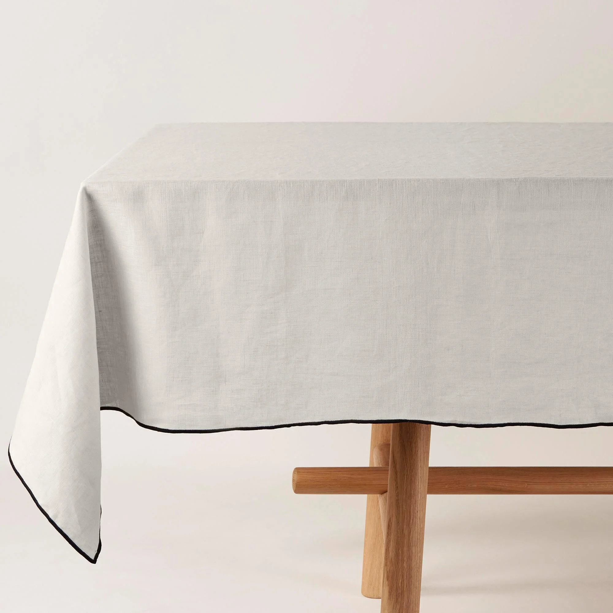 CARLINA - Nappe carrée | Beige