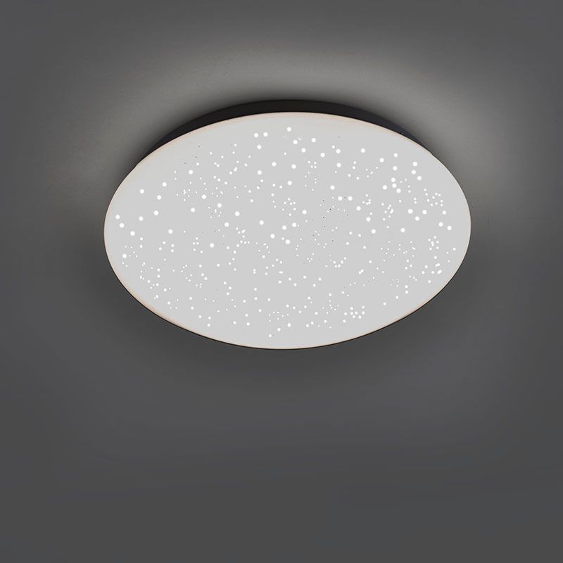 Moderne plafonniere wit met stereffect incl. LED - Bex
