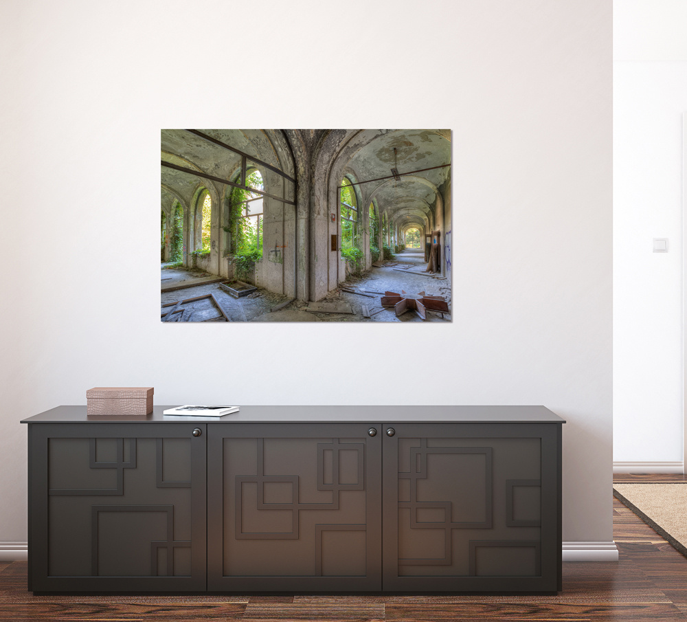 Akustikbild LOST PLACE 80x120cm, 7kg
