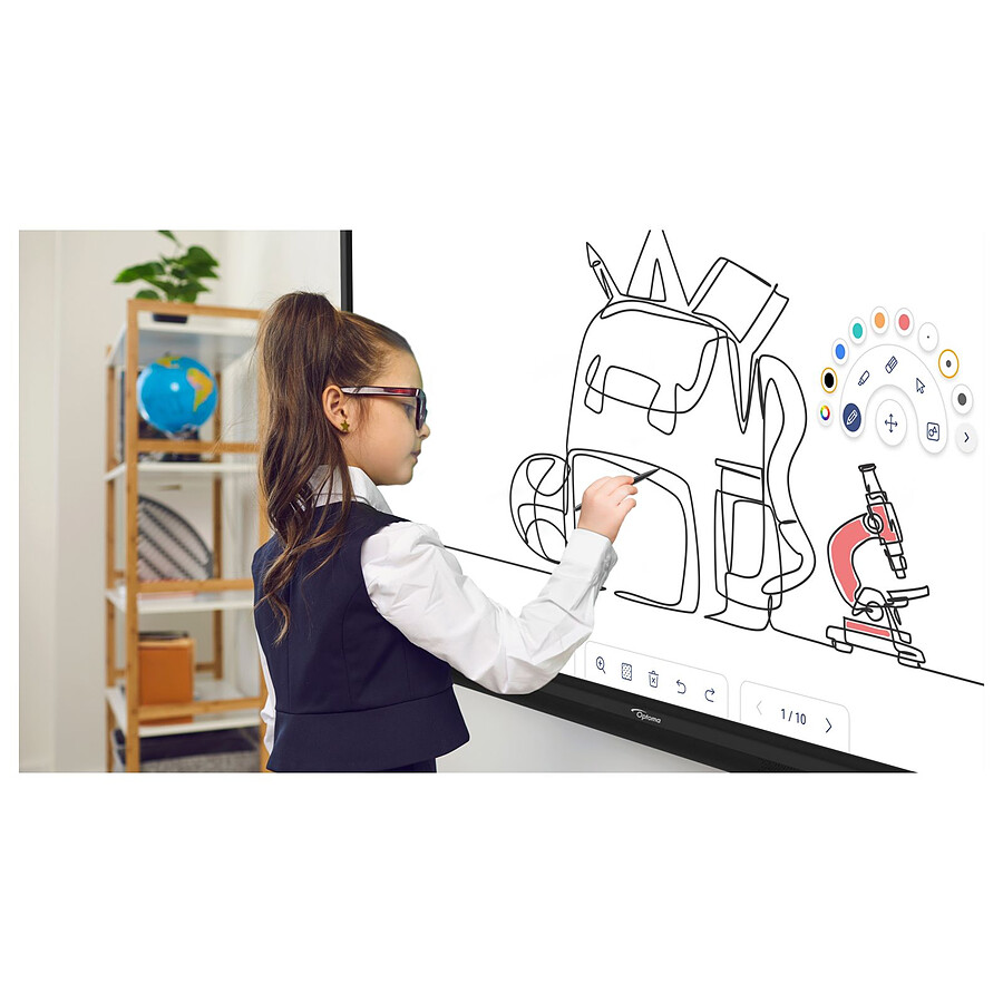Optoma 3862RK - Ecran tactile et interactif 4K UHD