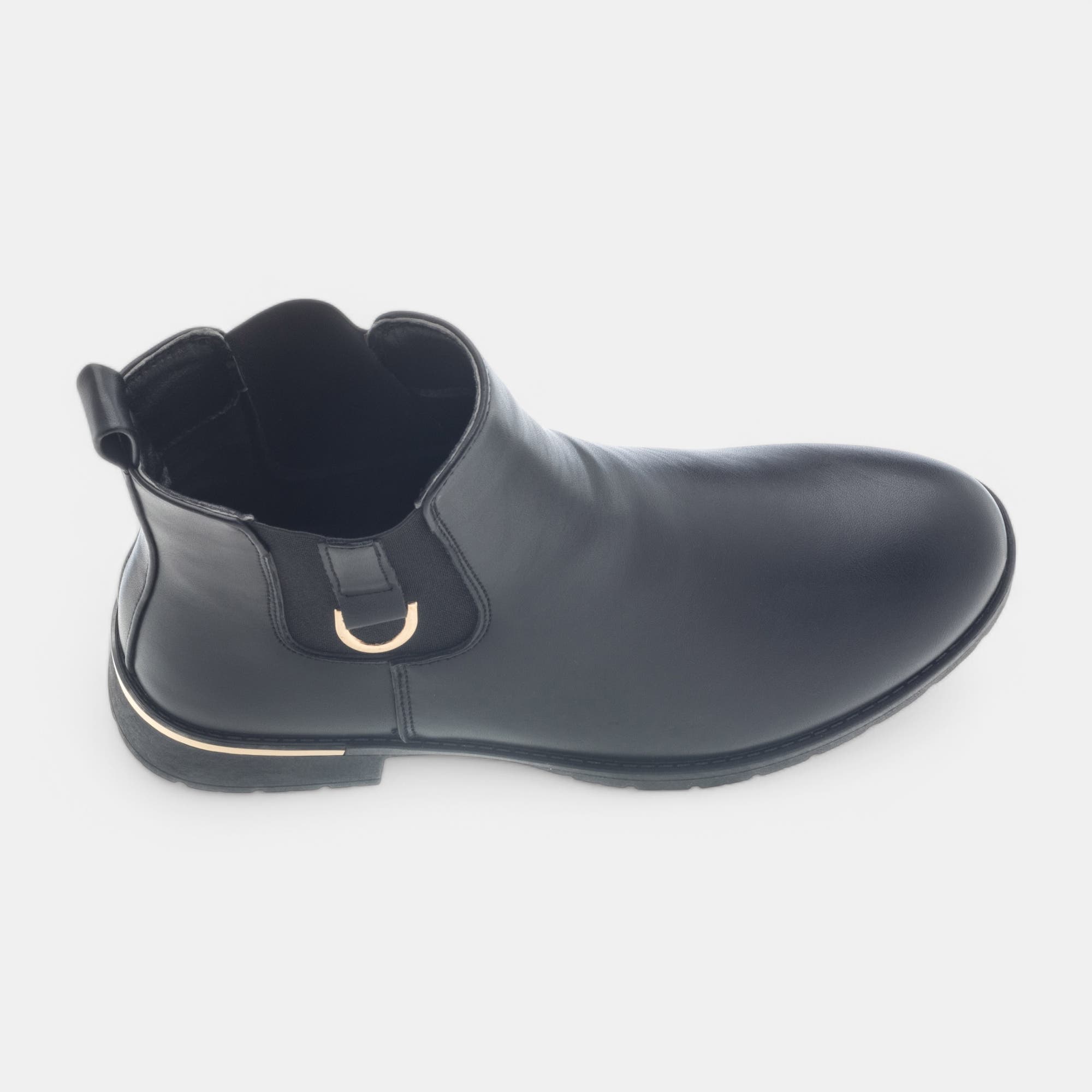 Boots chelsea Femme noir