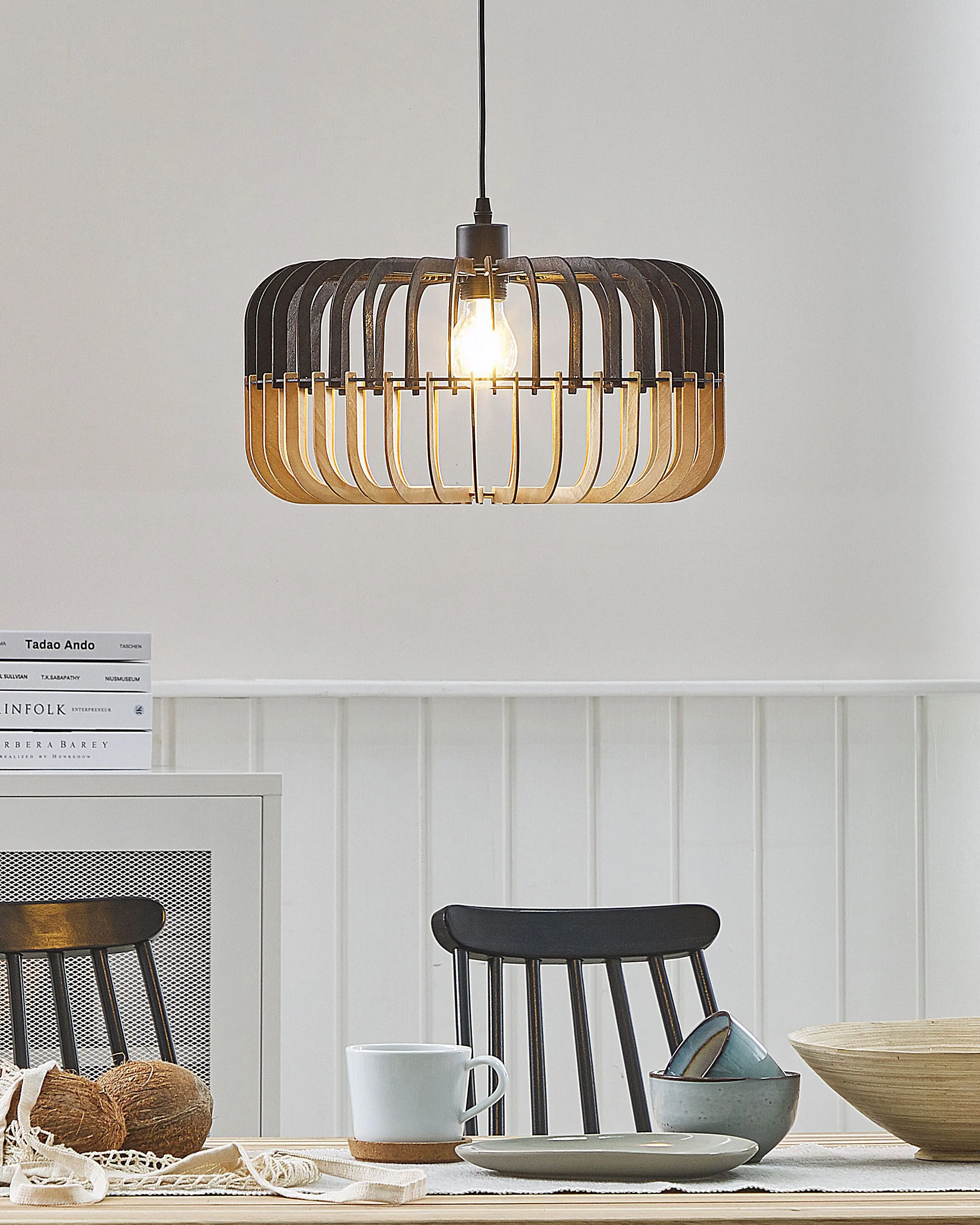 Hanglamp SOUS Bruin/zwart