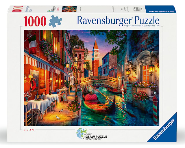 Kanalcruise i Venezia Puslespill 1000 biter, Ravensburger
