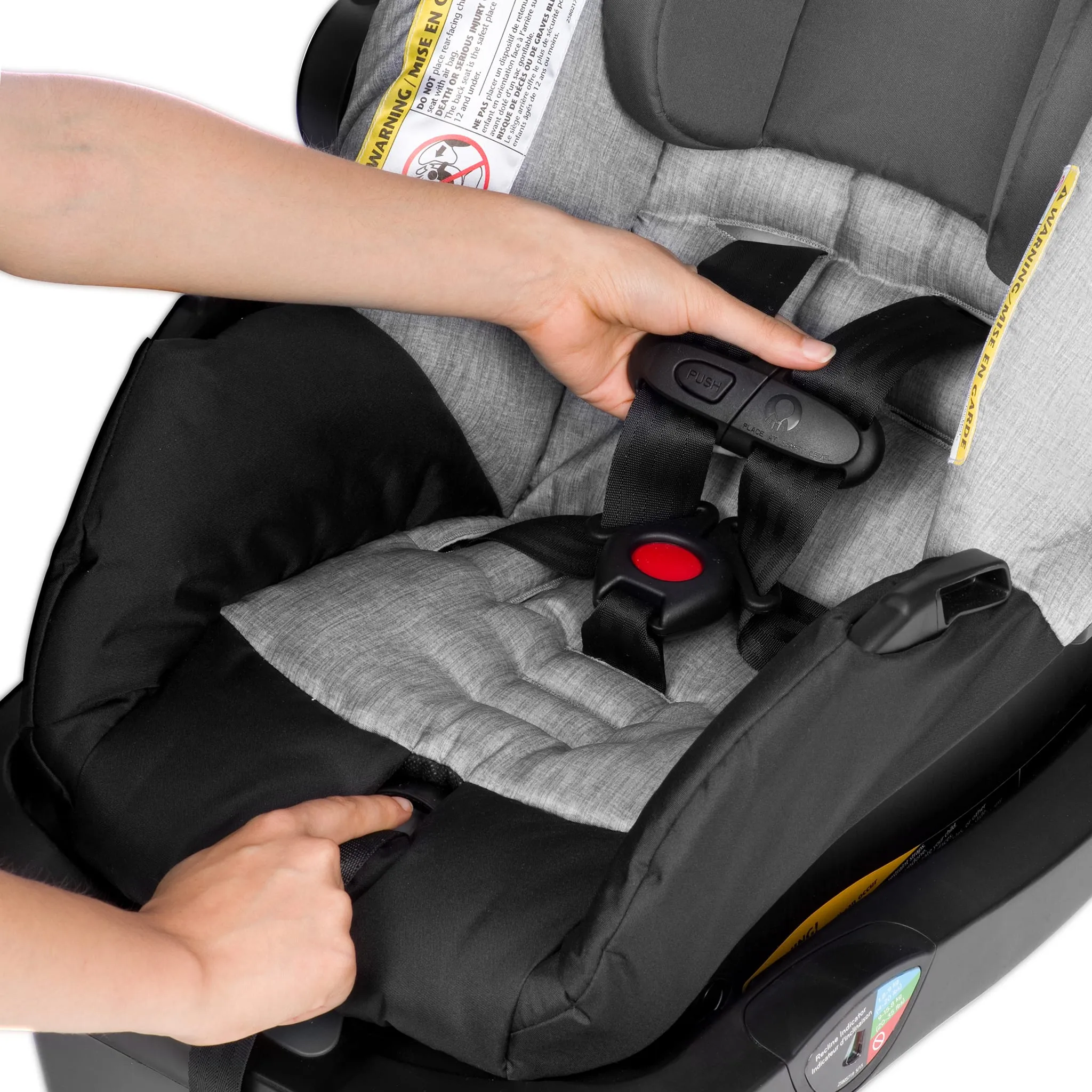 Evenflo Siège d'Auto pour nouveau-né Essential LiteMax - Graphite Gris