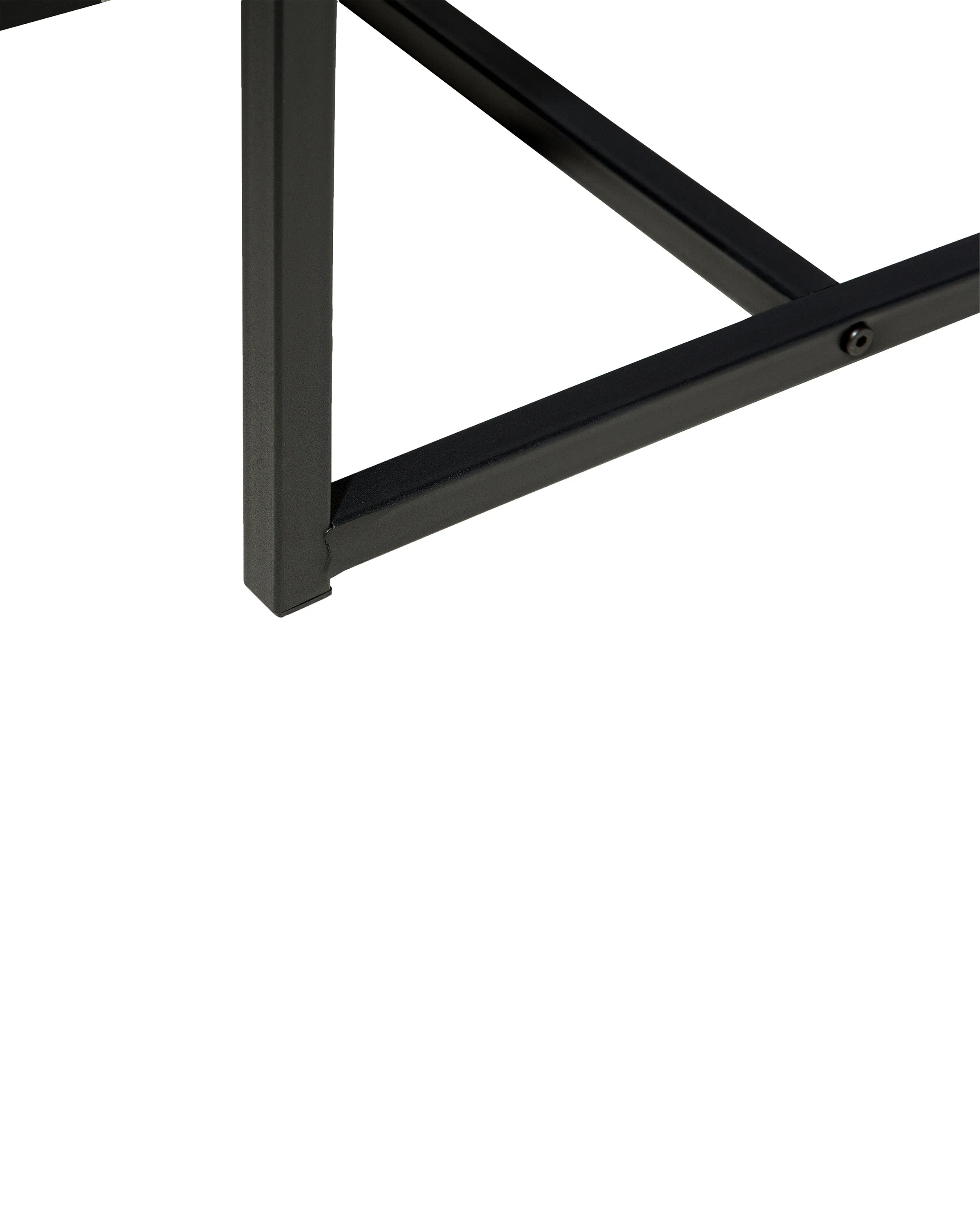 Set van 6 eetkamerstoelen LAREDO Bruin/zwart