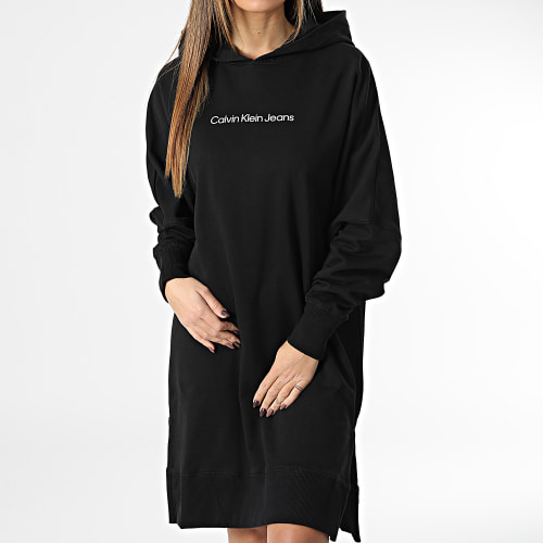 Robe Sweat Capuche 0360 Noir