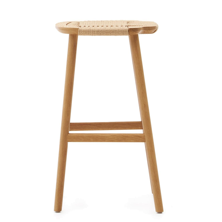 Kave Home Enit barkruk 65cm eiken