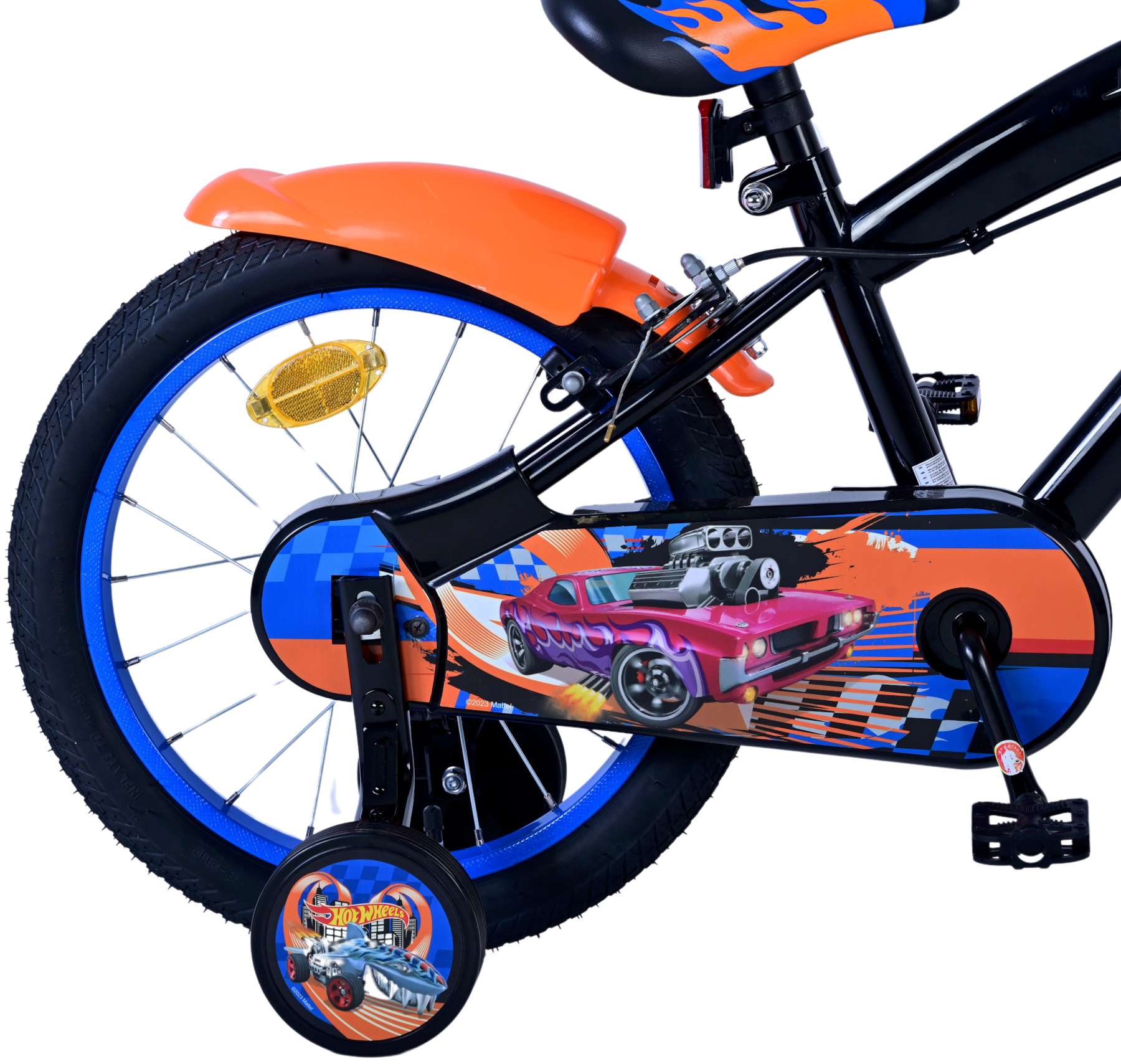 Kinderfahrrad Hot Wheels Fahrrad für Jungen Fahrrad Kinderrad 16 Zoll