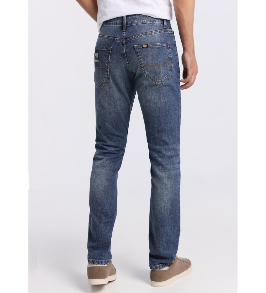 Calça jeans Lois Slim Fit azul escuro