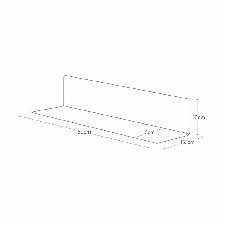 Yamazaki Tower Wandplank Film hook - Wit