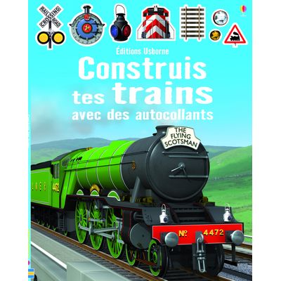 Construis tes Trains avec des Autocollants