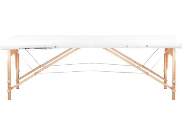 Activeshop WOOD COMFORT MASSAGE TABLE ACTIV FIZJO 2 SEGMENTS WHITE