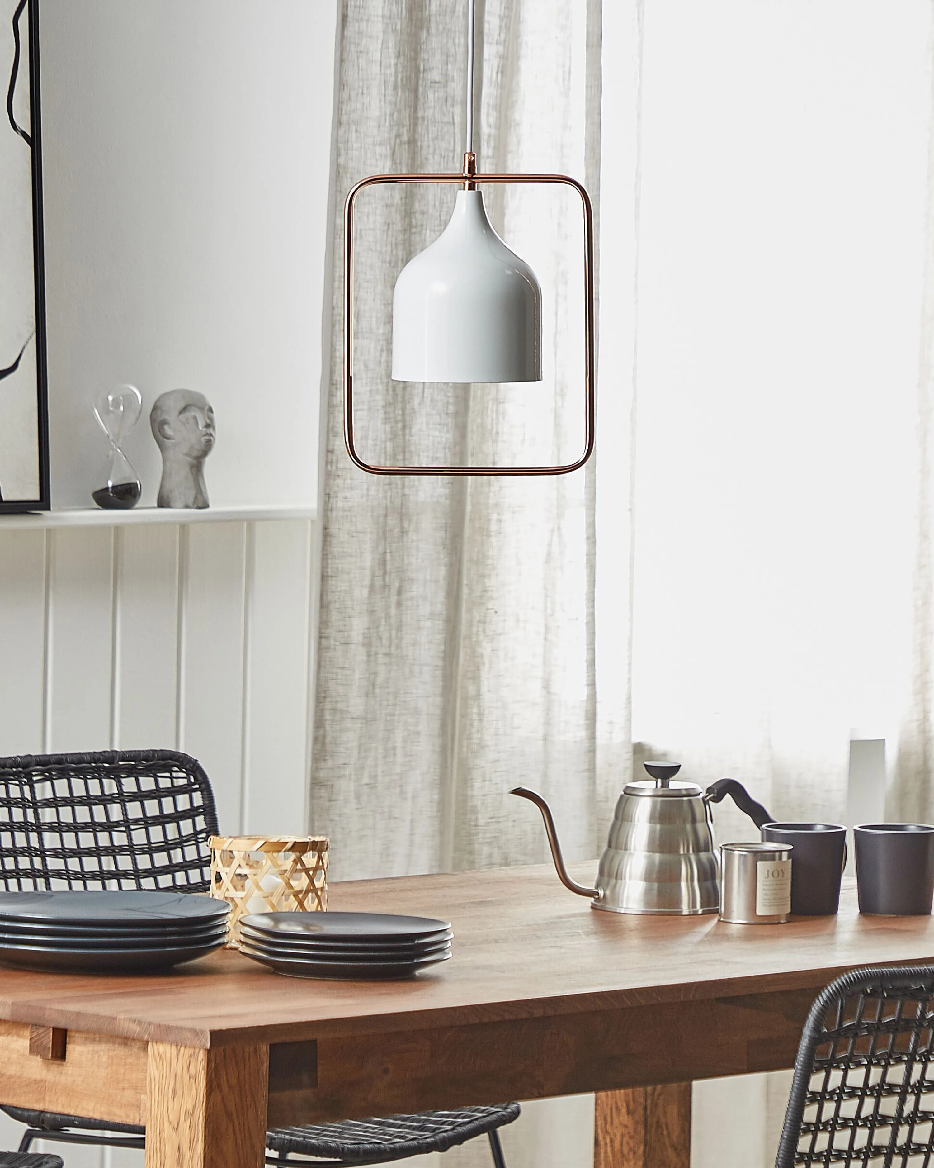 Hanglamp MAVONE Metaal Wit