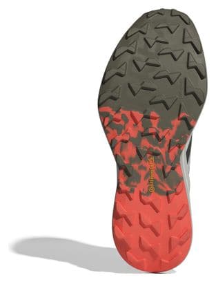 Chaussures Trail adidas Terrex Agravic 3 Kaki/Orange Homme