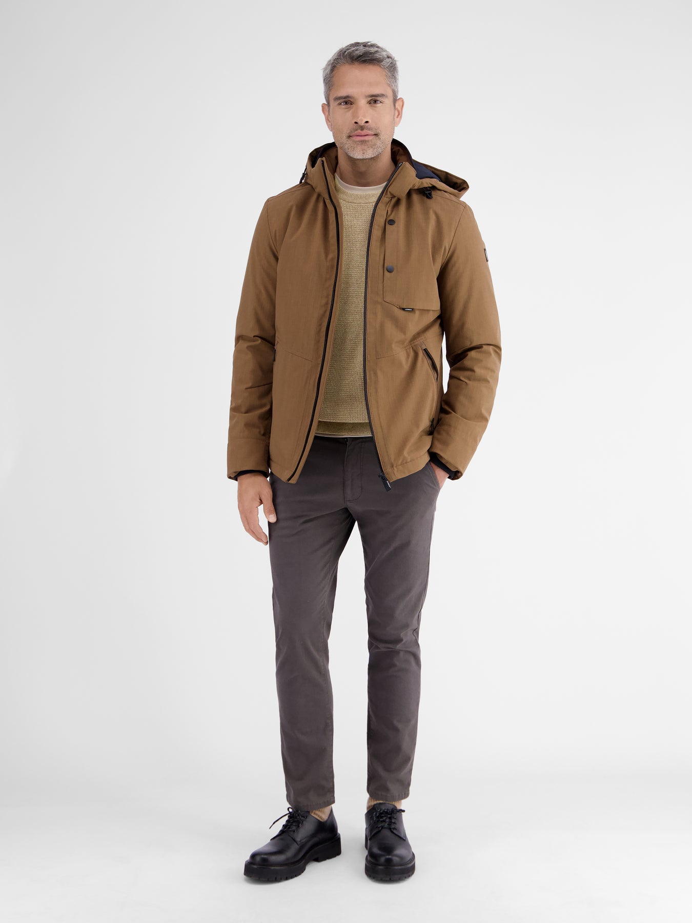 Herren Strickpullover in Strukturqualität