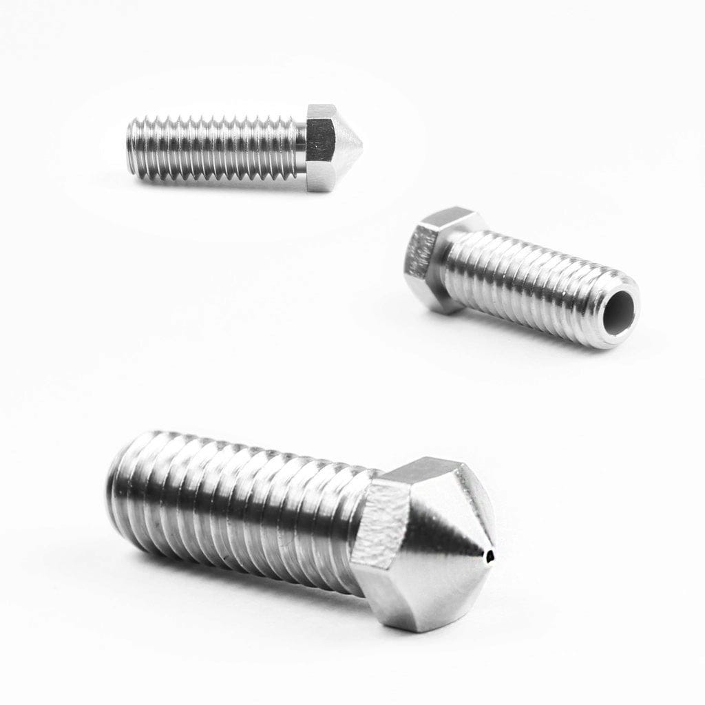 Micro-Swiss  Düse beschichtet für E3D Volcano 3mm, 0,8 mm    Harte und verschleißfeste Düsen für E3D Volcano 3mm