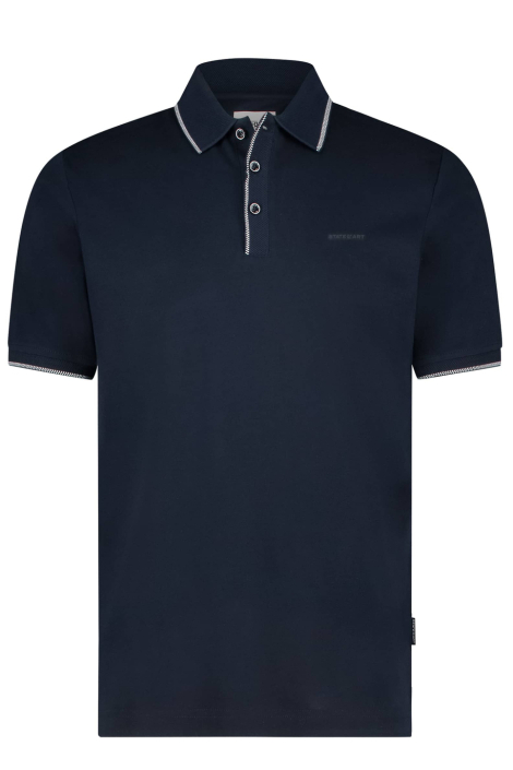 State of Art blauwe heren polo