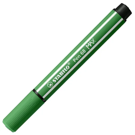 Premium-Filzstift mit dicker Keilspitze - STABILO Pen 68 MAX - ARTY - 4er Pack - mit 4 verschiedenen Farben