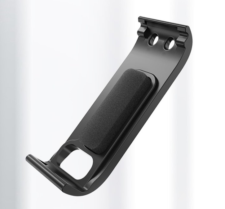 GoPro Hero 12 Black / 11 Black / 10 Black / 9 Black Batterieabdeckung Akkudeckel mit Ladeanschluss inkl. Handschlaufe - Schwarz
