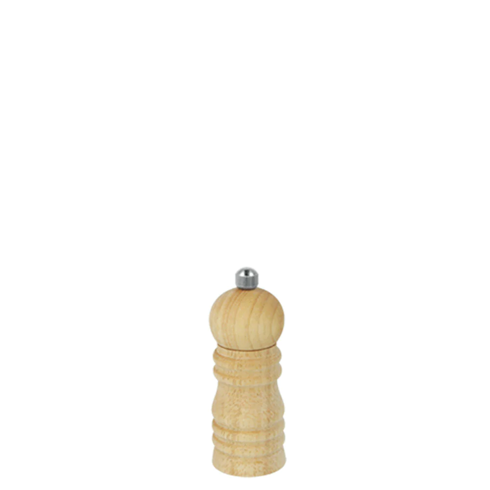 Moulin à sel ou poivre 10 cm en bois Metaltex
