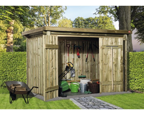 Magazijn weka 607 A 308 x 257 cm drukbehandeld