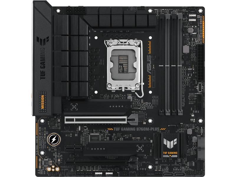 ASUS Mainboard TUF GAMING B760M-PLUS Gaming Micro-ATX-Motherboard mit LGA 1700 Sockel