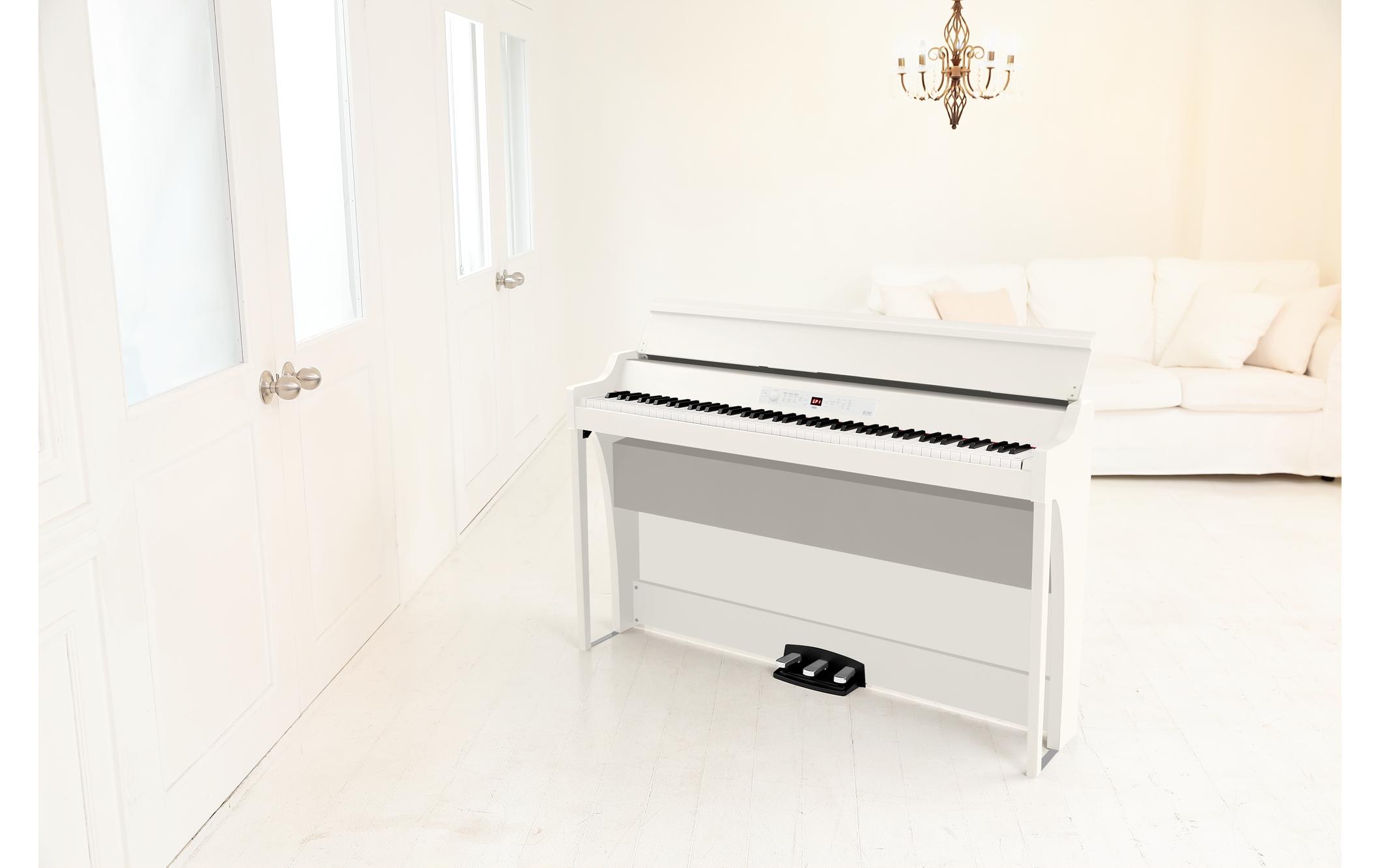 E-Piano G1 Air Weiss<br>Digitalpiano mit Bluetooth-Audiofunktion