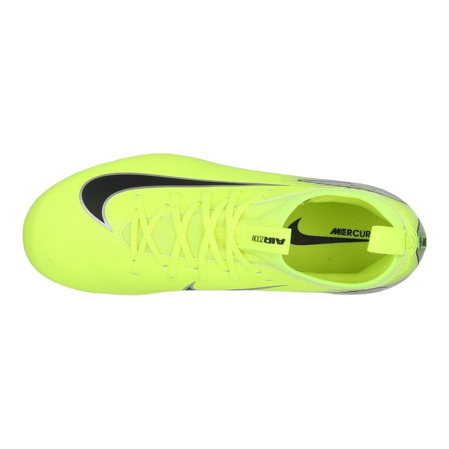 Nike Air Zoom Mercurial Vapor 16 Academy AG Mad Voltage - Jaune Fluo/Noir Enfant