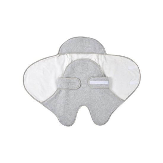 Babynomade® double polaire   Gris chiné        de               Béaba