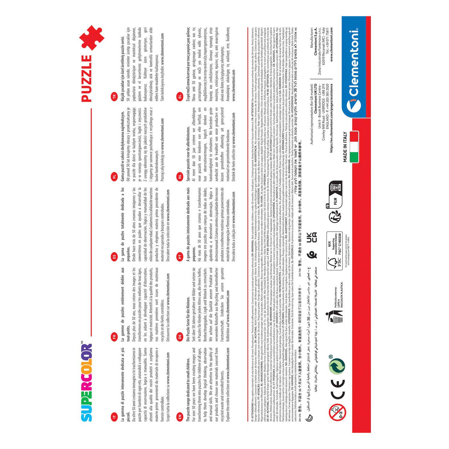 Clementoni Puzzel - PAW Patrol, 104st.