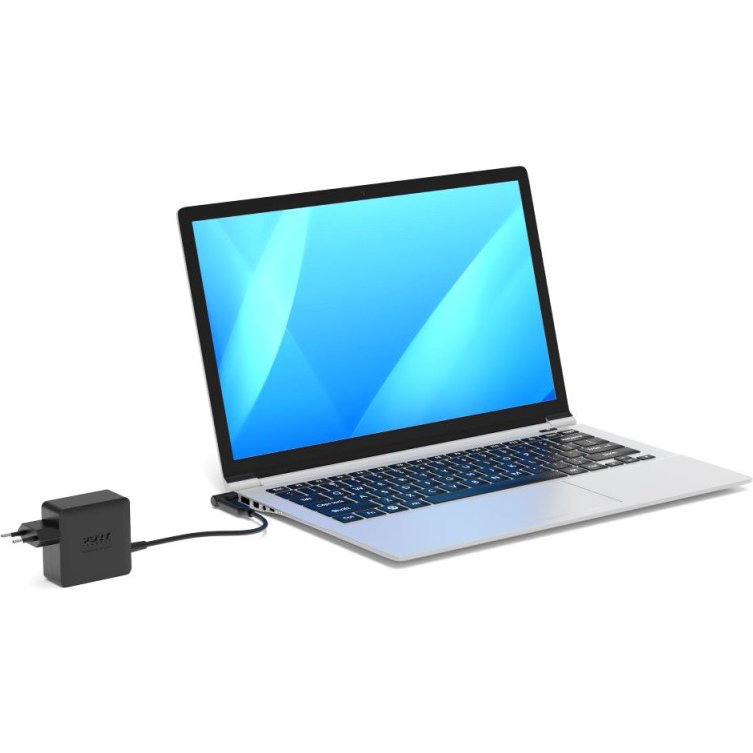 Port Designs 904065UWUK adaptateur de puissance & onduleur Intérieure 65 W Noir