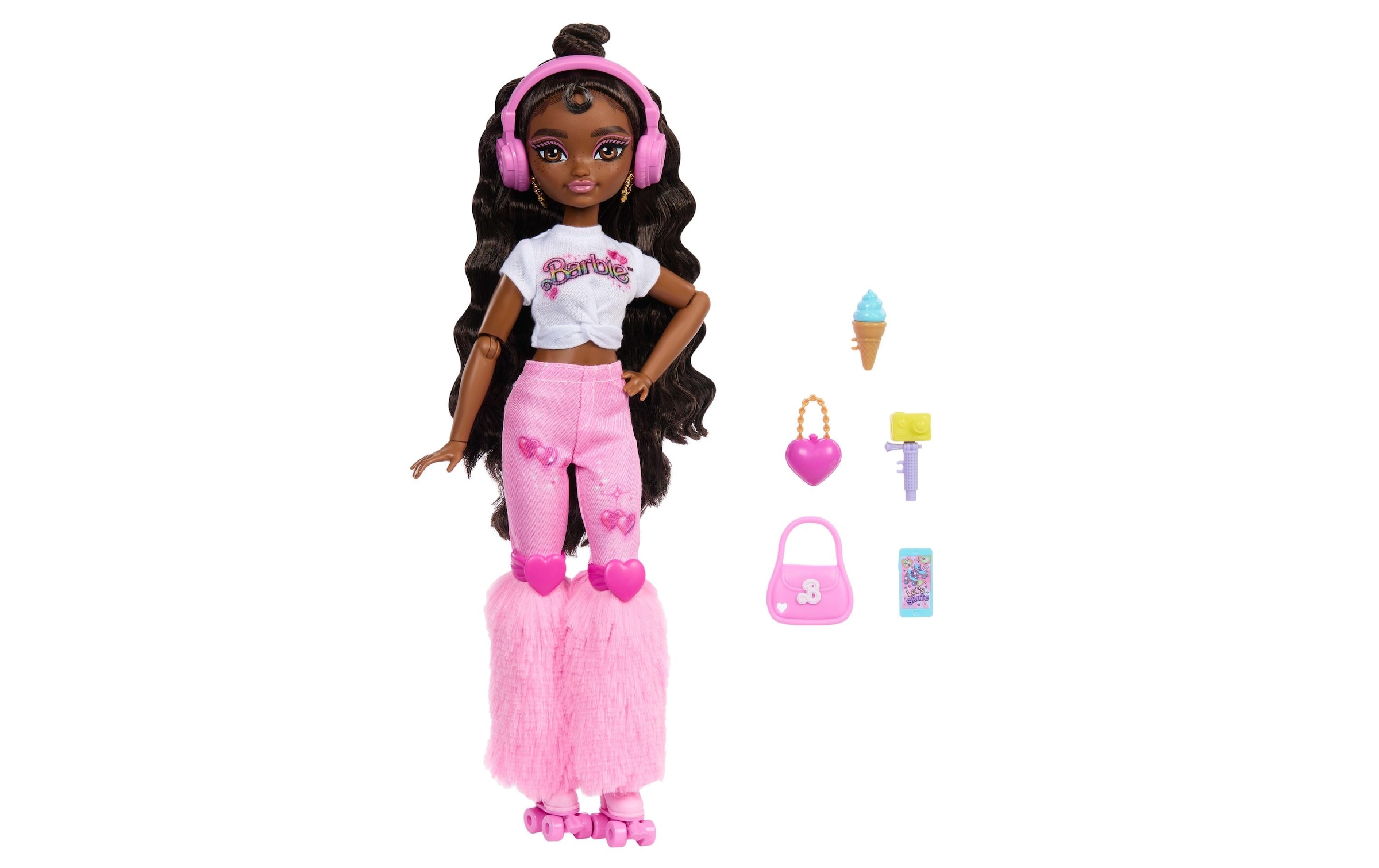 Barbie Anziehpuppe »Dream Besties Brooklyn Skate Party«