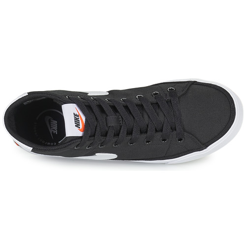 Nike - W NIKE COURT LEGACY CNVS MID - Noir / Blanc