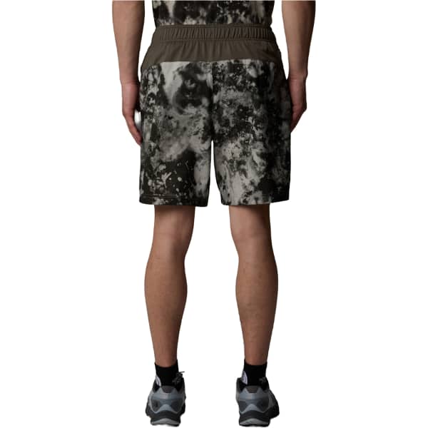Short trail THE NORTH FACE 24/7 7IN SHORT PRINT CLAY GREY MICRO HALFDOM