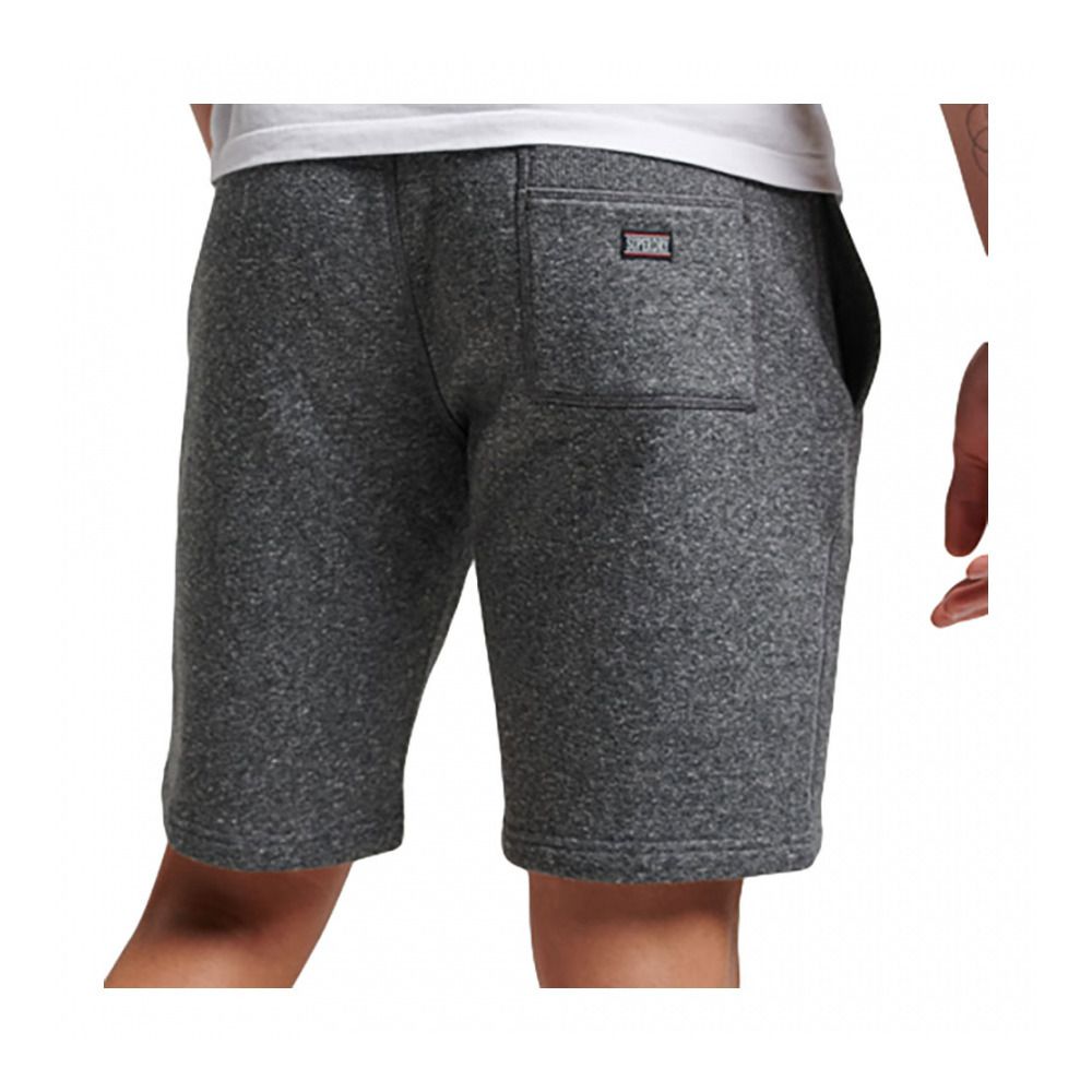 Superdry VINTAGE GYM ATHLETIC - Short Homme dark charcoal jaspe