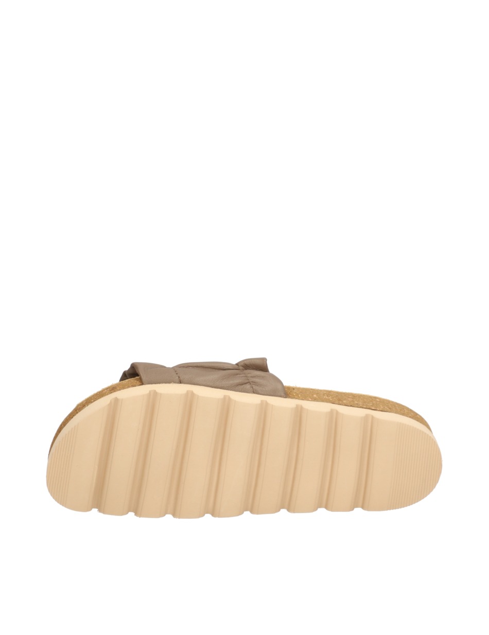 Glattleder Pantoffel