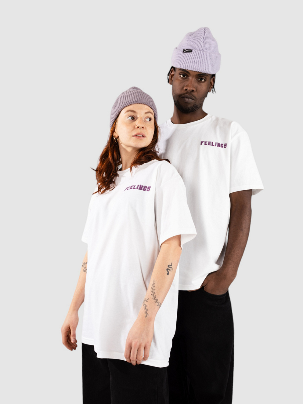 And Feelings Legs T-Shirt white