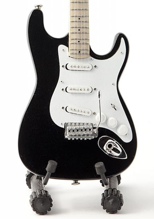 Mini guitar: Eric Clapton - Fender Stratocaster Blackie
