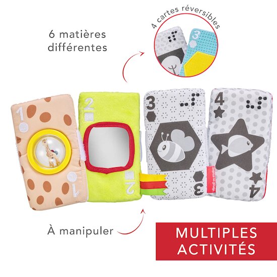 Mes cartes sensorielles   de               Sophie La Girafe®