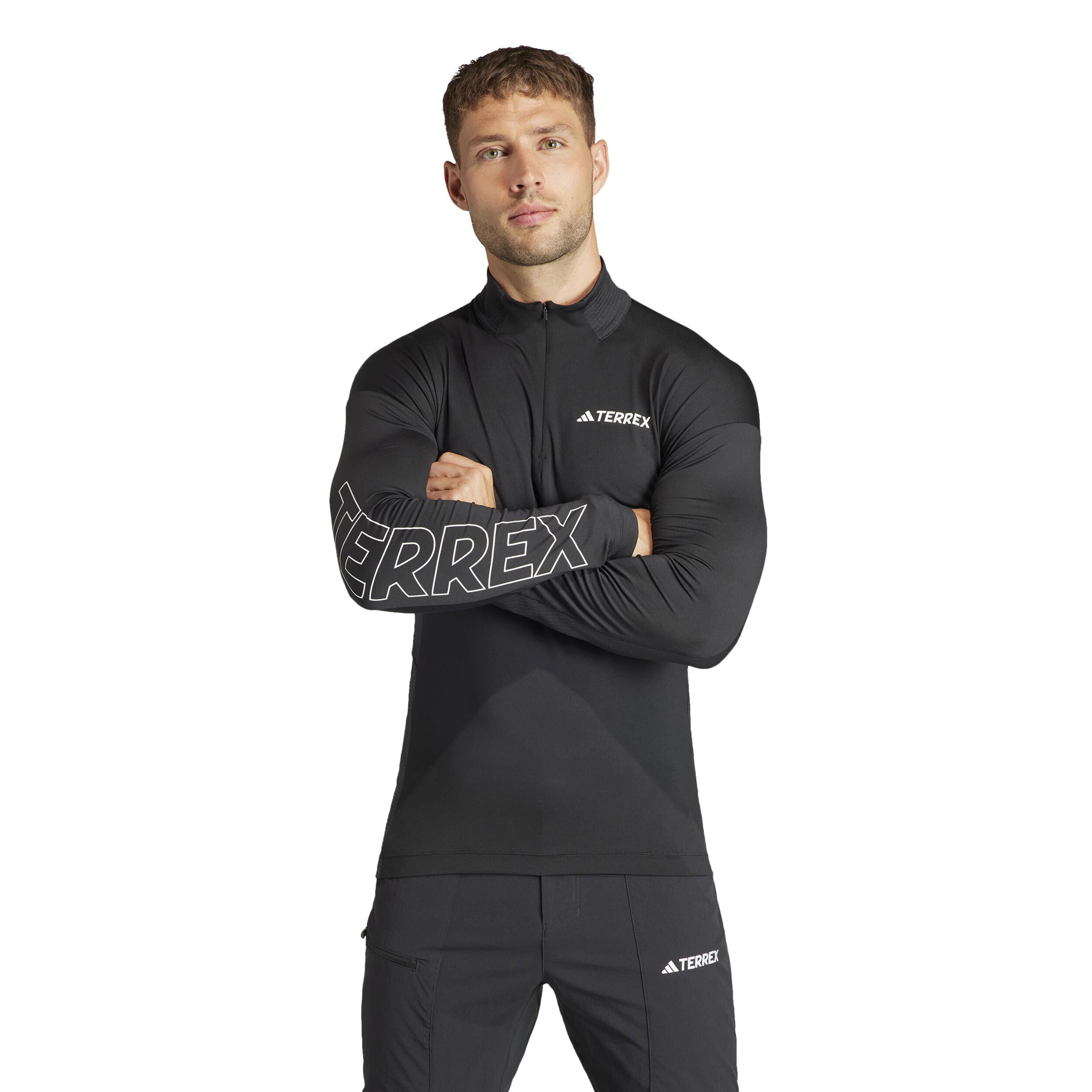 adidas Terrex XPR Haut Manches Longues Hommes - Orange