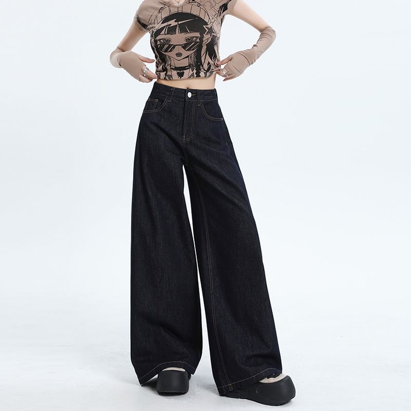 Litoya - Mid Rise Wide Leg Jeans (verschillende designs)