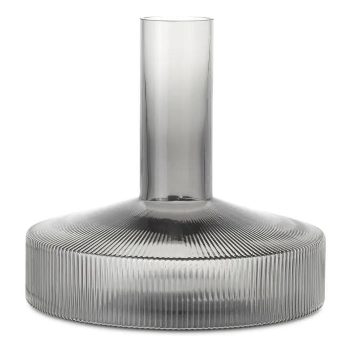 Ferm Living Carafe à Vin Ripple | Gris