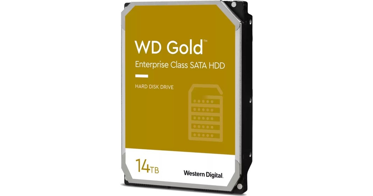 WDGold, 14 TB harde schijf  (SATA 600, 24/7)